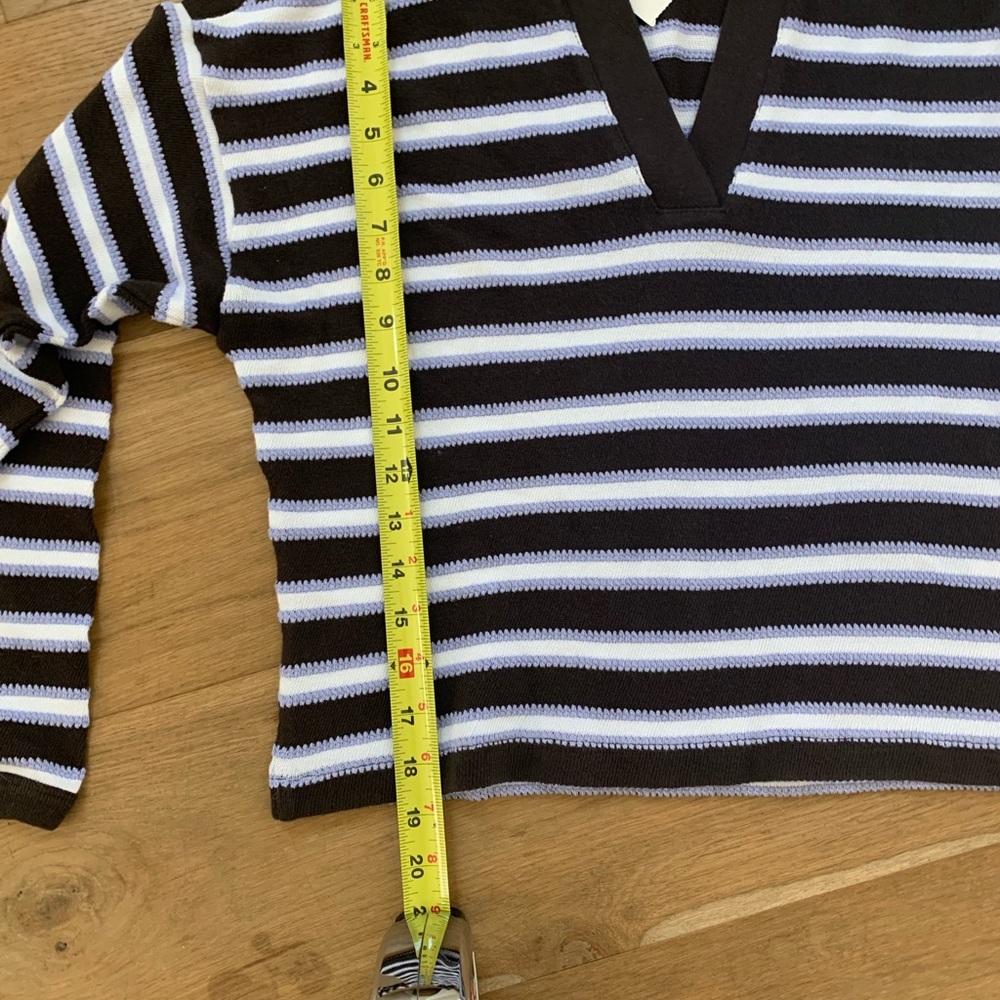 New Madewell Relaxed Polo in Stripe - Picture 7 of 7